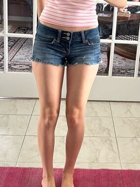 Y2K Ultra Low-rise micro shorts AE
